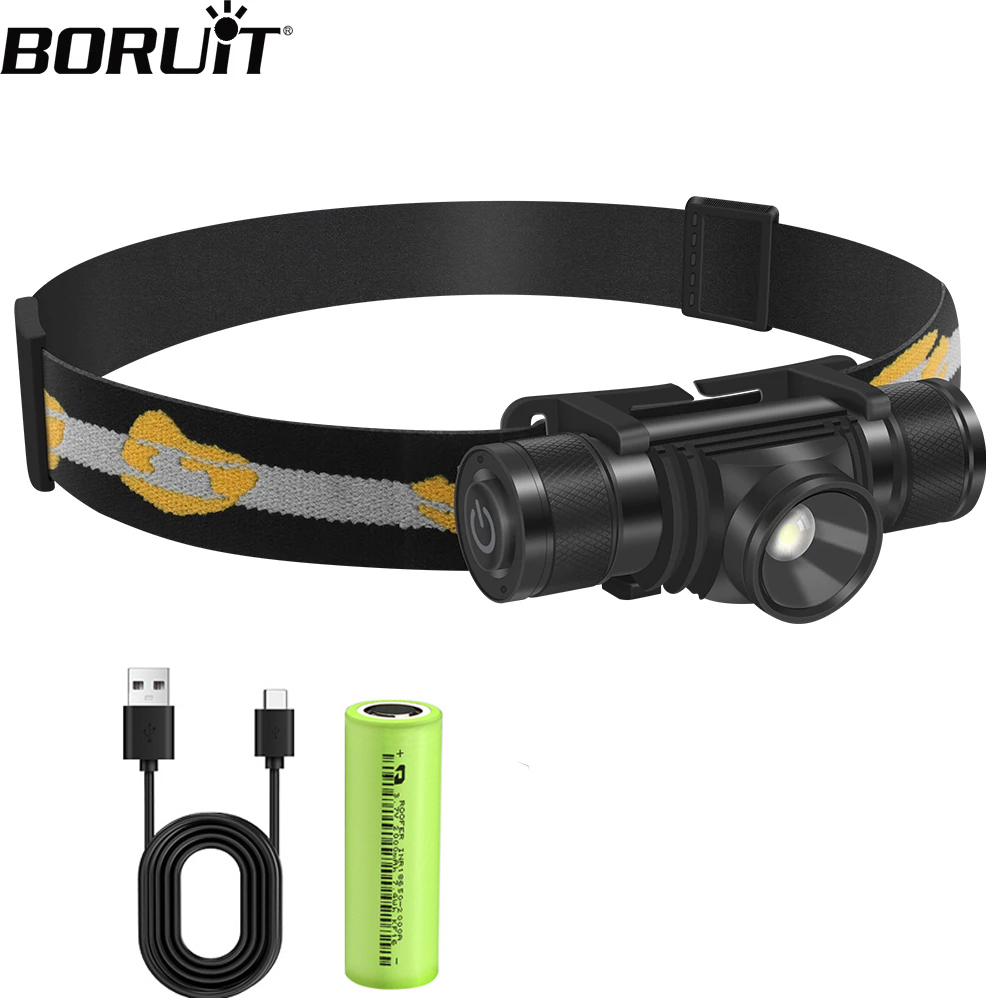 Fish Finder Charger - BORUIT D20 Zoomable 미니 전조등 1000LM