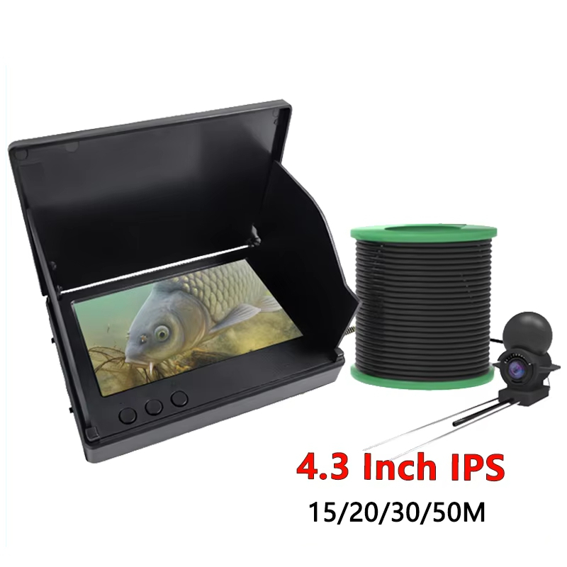 Fish Finder Portable - 도도시 휴대용 1080P 어군탐지기, 4.3인치 LCD