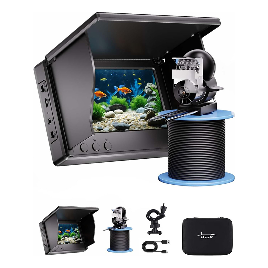 Fish Finder Portable - FOURQ 휴대용 1080P 4.3'' LCD 어군탐지기
