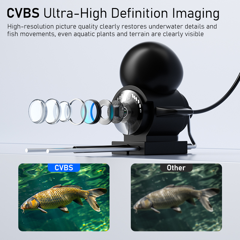 4.3인치 LCD 휴대용 어군탐지기, 20m 수중 카메 - Fish Finder Portable 리뷰 및 가격