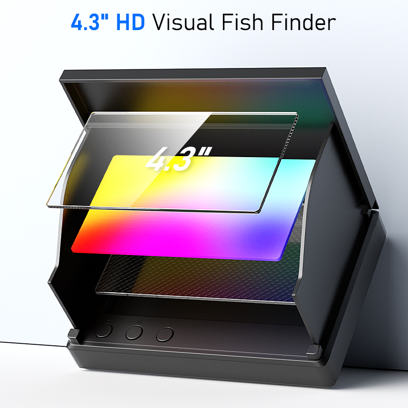 4.3인치 LCD 휴대용 어군탐지기, 20m 수중 카메 - Fish Finder Portable 리뷰 및 가격