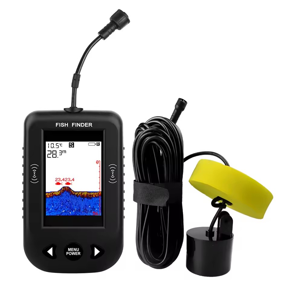 알람 100M 휴대용 수중 음파 탐지기 물고기 탐지기  - Fish Finder Portable 리뷰 및 가격