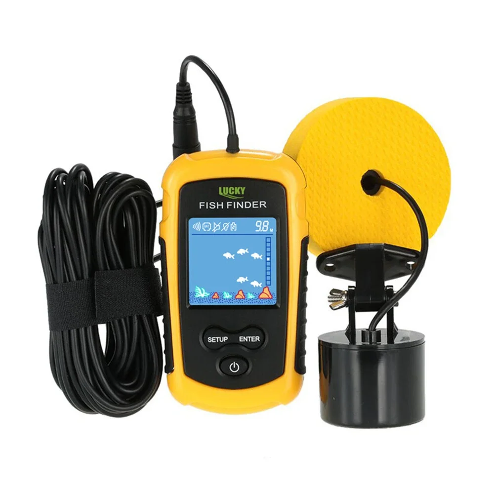 행운의 LCD 컬러 스크린 휴대용 유선 어군 탐지기 1 - Fish Finder Portable 리뷰 및 가격