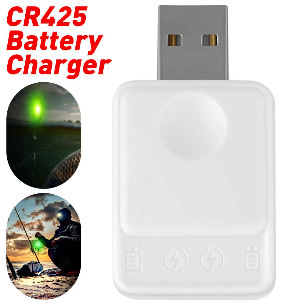 낚시 플로트 발광 충전식 CR425 배터리(2홀 USB - Fish Finder Charger 리뷰 및 가격