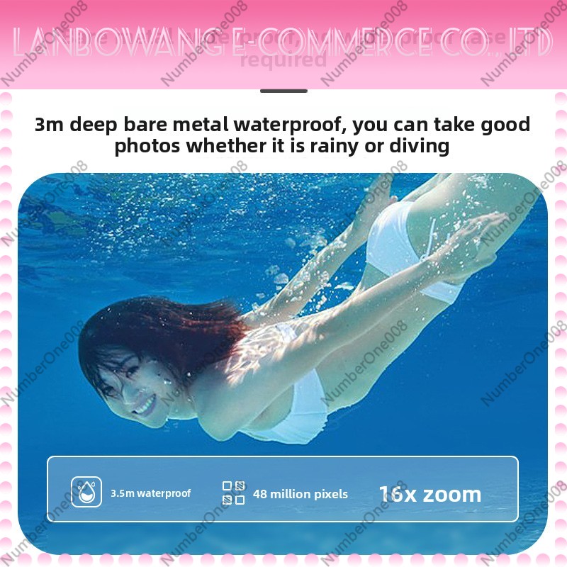 듀얼 스크린 방수 액션 카메라 4K HD 야외 스포츠  - Underwater Camera 리뷰 및 가격